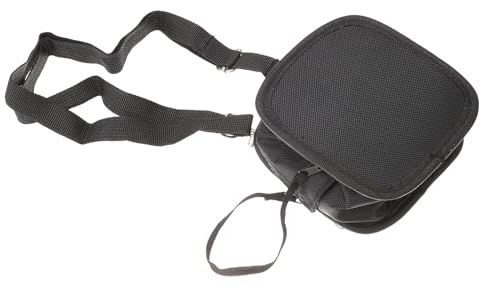 Beaupretty Portable Photography Filter Holder Bag for Camera Filters with Small Pocket and Inner Bag, Black Cloth Camera Lens Carry Case that Holds Flash Memory Card and Small Accessories,