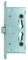 Bever 1009 FH Einsteckschloß Nr.1009 PZW,65mm Dorn, Stulp 24x235mm, Ls/Rs verwendbar