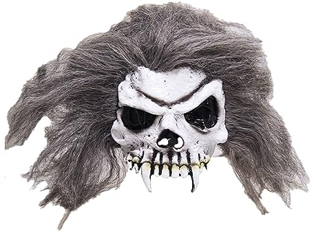 Bristol Novelty - Masque HALLOWEEN - Adulte (Taille unique) (Gris)