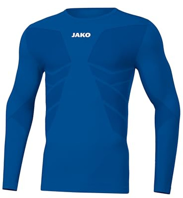 JAKO Herren Longsleeve Comfort 2.0, Sportroyal, M