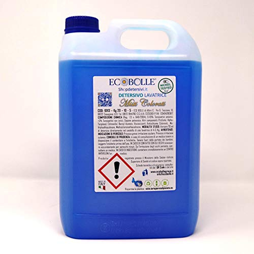 ECOBOLLE Misti e Colorati, Detersivo per Lavatrice (5KG)