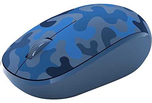 Microsoft Bluetooth Ratón Camuflaje, Azul