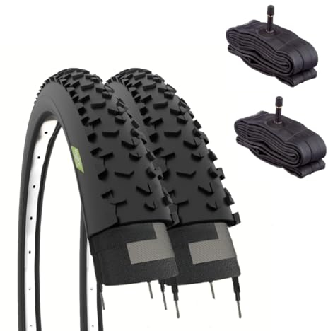 2 COPERTONI 29 x 2.25 (57-622) + CAMERE D’ARIA VALVOLA SCHRADER AMERICA PNEUMATICI MTB 29 MOUNTAIN BIKE BICI