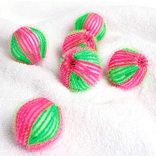 Guillala 6pcs Washing Machine Lint Filter Balls, Mini Animal Pets Hair Removal Magic Clothing Brush Little Gadgets, for Home Washingmachine Tumble Dryer Laundry Bag- 3. 5cm (GUILLALA-1984213ZVJ)