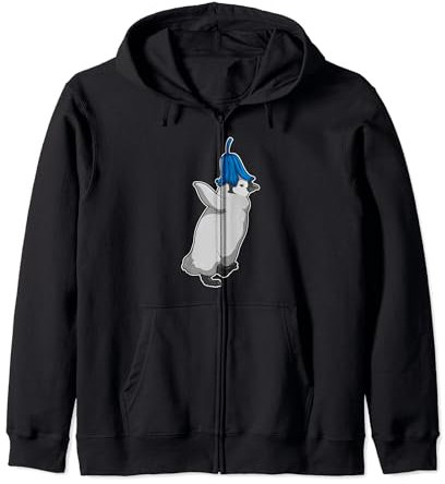 Pinguin Glockenblume Kapuzenjacke