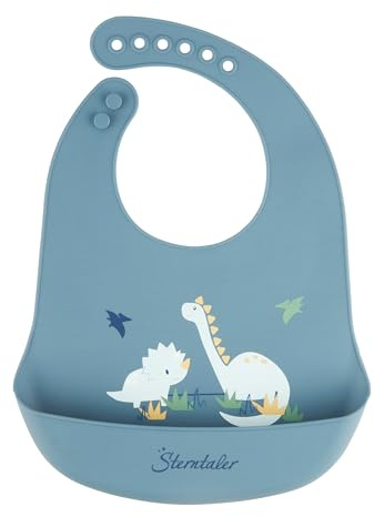 Sterntaler Bavoir en silicone DINO Rexi