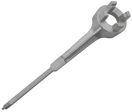 WATIIFUFU Bung Wrench Aluminium Fassschlüssel Robuster Barrel Wrench Für Gallonen Fässer Effektiver Öffner Für Chemische Und Ölbehälter Langlebiges Metallwerkzeug