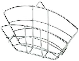 ReWu Filtertütenbehälter Filtertütenhalter Metall Verchromt Gastro Gastronomie zur Wandbefestigung Kaffefilterhalter Behälter Aufbewahrung für Kaffeefilter Kaffeefiltertütenspender 21 x 14 cm