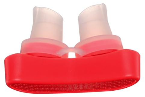 ZUNOXAZ Nasale in Silicone Rosso per Assistenza Respiratoria Nasale e Miglioramento della Respirazione Orale, Dispositivo Antirussamento per Sonno