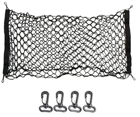 Red de Carga para Volvo XC90 Recharge 2020-2022 2023 2024 2025 XC90,Red Maletero de Coche,Organizador Tronco de Coche,Los Bordes Flexibles Pueden asegurar Las mercancías con Mayor firmeza