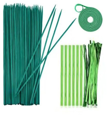 Varillas de Soporte para Plantas - Soporte De La Monstera - con Ataduras y Cinta, Tutores de Plantas de Interior | para Macetas Monstera Pothos Orquídea Pimiento Tomate Casa Jardín Suelo