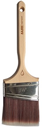 Sash Expert Flachpinsel, Professionell, Abgewinkelt, 8,9 cm, Synthetische Pinsel, Perfekter Kantenpinsel, Präziser Schneidepinsel