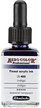 Schmincke AERO COLOR Professional Indigo 28 ml, 28 100 023