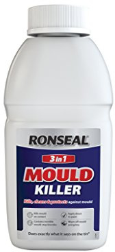 Ronseal 3 in 1 Mould Killer Spray 500ml | Surface biocide formulated to eliminate fungal growth, remove contamination and inhibit regrowth on coated substrates.
