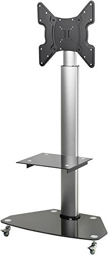 SPEAKA PROFESSIONAL SP-TVRW-01 Chariot TV réglable en Hauteur 81,3 cm (32) - 139,7 cm (55) inclinable