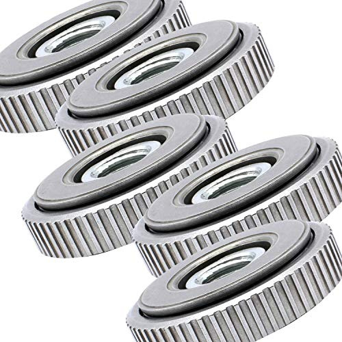 Lot de 5 écrous de serrage rapide SDS M14 pour meuleuse d'angle - Écrou de serrage rapide - Convient pour DeWalt, Flex ou Bosch