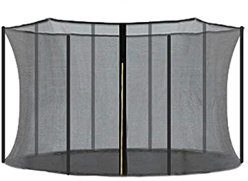 heresell Trampolin Sicherheitsnetz 366 cm, ohne Pfosten, Fangnetz Gartentrampolin Langlebiges Nylon Trampolin Ersatznetz Trampolin-Schutznetz für 8 Pole Trampoline - nur Netz