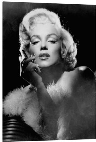 Posterlounge Marilyn Monroe, 1953 Acrylglasbild | 60 x 80 cm Schwarz-Weiß Wandbilder Wanddeko