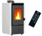 Poêle à granulés air Anita 6,5 kW Blanc Sannover