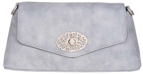 Lady Edelweiss Damen Handtasche 17200 grau, Onesize