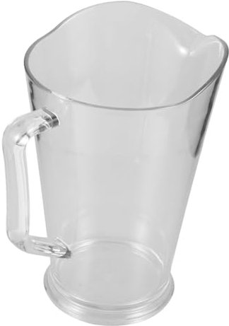 Ciieeo Bistro Pitcher Shatterproof Serving Pitcher for Restaurants High-Transparency Beer Jug for Cold Beverages and Parties
