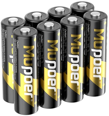 Rechargeable Battery AA Lithium 8 Count 3600 mWh,1.5V Double A Batteries High Capacity,Long Lasting Rechargeable Aa Li-ion Battery,Lithium Aa Batteries for Blink Xbox Not include charger