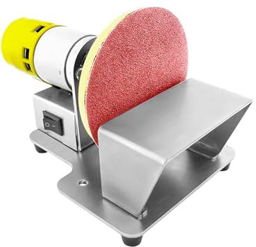 Bench Sander Machine - Multifunctional Mini Electric Belt Sander with 7 Gear Speed Adjustment for DIY Polishing and Metal Grinding, Ideal for Home Workshop Use