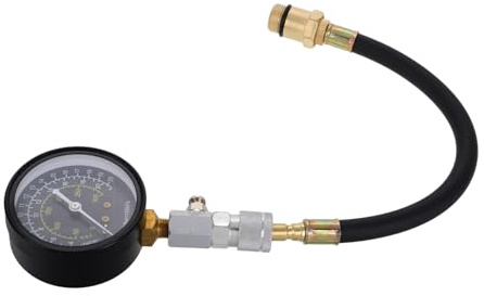 Cabilock Tester Compressione Motore per Pressione Strumento per Test Compressione Del Kit Auto Resistente Misurazione Affidabile e Alta Precisione Attrezzatura per Manutenzione Motore