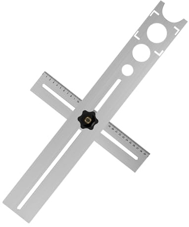 Befeixue Lochschneider - Keramikfliesen Messbereich 300mm,Präzisionsbohrung für Küchenarmaturen Badezimmer Baustelle