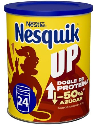 NESTLÉ NESQUIK UP Cacao Soluble Instantáneo con Proteína 330g