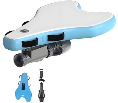 Elektrisk uppblåsbar bodyboard med SUP-motor – 10 000 mAh batteri, 3-7 km/h hastighet, hållbar marin kvalitet design för surfing och poolkul, 500 W