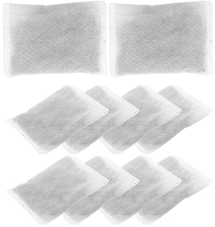 TIDTALEO Sacchetti di Carbone Attivo Deodorante Naturale Carbone di Bambù Bianco 10 per Purificazione, Assorbiodori per Auto e Armadi