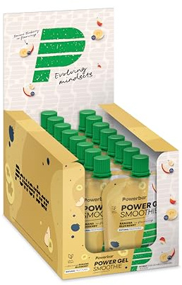 Powerbar PowerGel Smoothies (16x90g) Banana Blueberry - Energie & Ausdauer - Energie-Gel