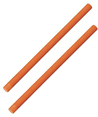 Comfy Schwimmnudel Poolnudel Ø 6,7 cm, 160 cm lang (Orange, 2 Poolnudeln)