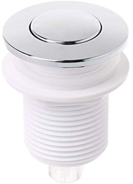 RUZYY 28mm/32mm Push Air Switch Button for Bathtub Spa Waste Garbage Disposal Switch - 32mm
