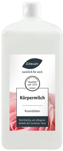 Saunabedarf Schneider - Gesichts-, Hand- und Körpermilch Rosenblüten, Bodylotion 1000ml