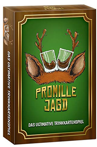 avandu Promillejagd Trinkspiel - das ultimative Trinkkartenspiel - Partyspiel Saufspiel Kartenspiel für den perfekten Partyabend!