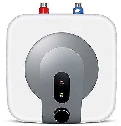 GaoYunQin 8 L Electric Mini Tank Storage Water Heater, 1.5KW Kitchen Instant Under Sink Point-of-Use for Kitchen Washing Faucet
