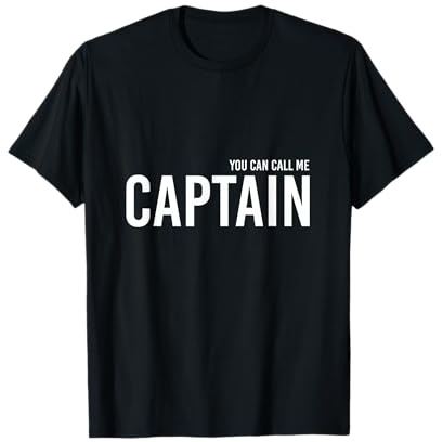 nautisches Schiff Cruise Ocean Anchor Du kannst mich Kapitän nennen T-Shirt