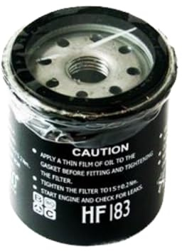 Ölfilter HF183 passend für Aprilia SR Scarabeo Gilera DNA Nexus Runner VX VXR Piaggio Ape Beverly Fly Hexagon Liberty MP3 X10 X7 X8 X9 Zip II Vespa ET4 GTS GT LX Primavera Sprint 125 150 300