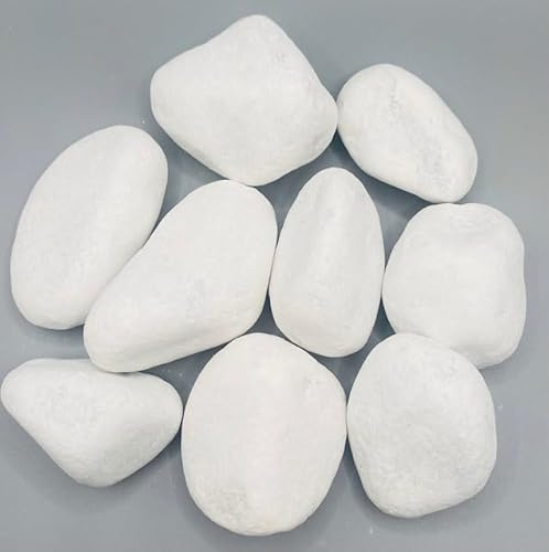 Generic HCommerce Dekosteine weiß 20-40mm 1kg - 10kg (10, Kilogramm)