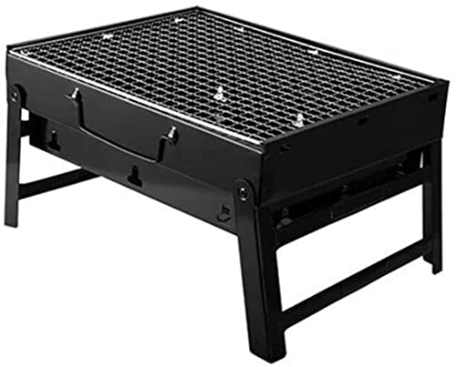 MYVVKIA Parrillas de carbón Parrilla de Barbacoa Parrilla de carbón Parrilla de Barbacoa Plegable portátil Escritorio de Barbacoa Mesa ahumador al Aire Libre para Picnic