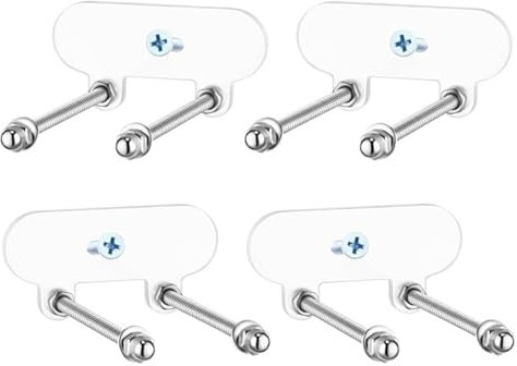 Skateboard-Deck-Aufhänger, Skateboard-Wandhalterung | 4 Stück Skateboard-Deck-Wandhalterung, Aufbewahrungsaufhänger, Schraubbefestigung, Organizer, Ständer, horizontales vertikales für Höhle,