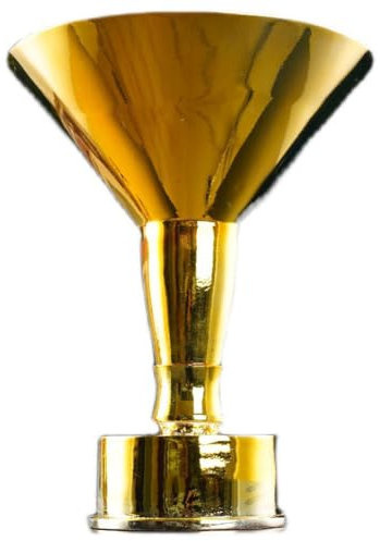JHRFU Replica del Trofeo del Campionato Italiano di Calcio - Trofeo in Resina Bertoni per La Decorazione del Fans Club Arredamento per Ufficio Collezione di Souvenir