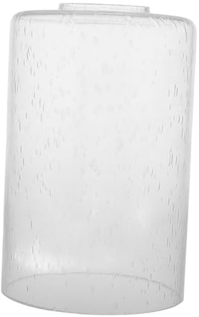 Luxshiny Contemporary Bubble Glass Lampshade Modern Replacement for Light Fixtures Table Wall Lamp Shade