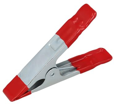 Pinza - pinza de sujeción de acero de 100 mm, resistente y duradera, ideal para trabajos de ferretería y mecánica, proporciona un agarre firme.