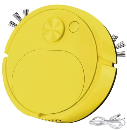 Robot de barrido - Robot Vacuum and Mop, limpiador de pisos inteligentes | Combo de trapeador de vacío multifuncional para apartamento en casa, cocina, sala de estar, dormitorio, hotel, oficina,