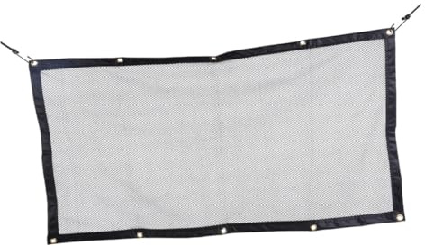 DOITOOL 115 X 62cm Auto Haustierzaun Netz Elastisches Sicherheits Trennnetz aus Strapazierfähigem Material Gepäcknetz und Hundeschutz für Rücksitz und Kofferraum Schutzbarriere für Hunde