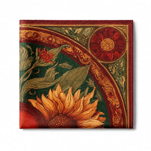 Silk Pocket Squares for Men Assorted Pocket Square for Suit 15 x 15 Inch