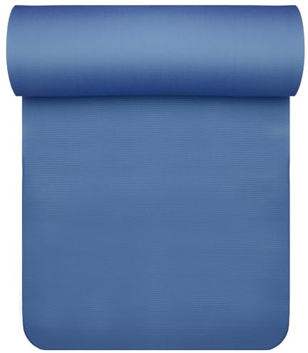 Yogistar Pilatesmatte Basic - rutschfest und schadstofffrei - Kobaltblau